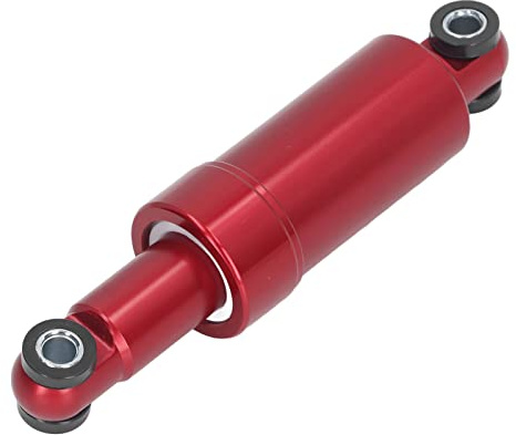Amortiguador Trasero Rojo de 5,9 Pulgadas, Suspensión para Patinete Plegable, Bicicleta Eléctrica, Amortiguador de Resorte