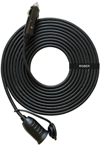 RGBer® Cavo di prolunga per accendisigari da 12 Volt, adatto per scatola frigo auto e compressore.