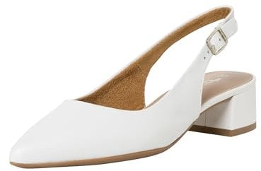 Tamaris Sling Damen Blockabsatz weiß,EU 39