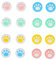 Toyvian 16pcs Joystick Grip Cover Cute Cat Design Thumb Joystick Caps for Easy Installation Protects Sticks from Wear Tear