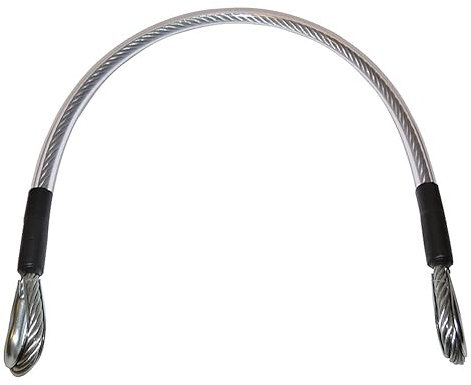 Cavo 700 MM Acciaio Paracadute Anticaduta Sicurezza Per Cancelli Ante Battenti