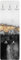 Bilderwelten Garderobe Aquarell 105cm x 34cm Abstrakt Gold Modern Garderobenhaken Garderobenpaneel Flurgarderobe Flur-Möbel Wandgarderobe Holz