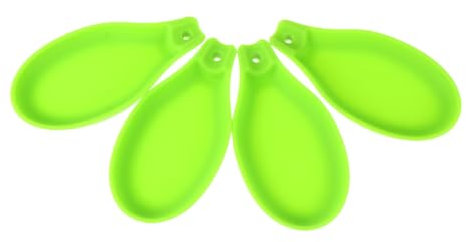 CIYODO 4pcs Silicone Spoon Rests Spoon Holder for Table Ladle Holder Kitchen Utensils