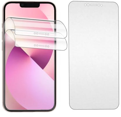 KoasVonson 2PCS Protection Ecran Mat pour iPhone 13 Mini, Film Protecteur Hydrogel Anti-Reflets Flexible TPU Film de protection d'écran, Anti-Empreinte Digitale