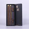 Essstäbchen, 2 Paar Holz Essstäbchen Wiederverwendbare Chinesische Stäbchen ,Sushi Stäbchen Set Chopsticks Aus Wengeholz,Mit 2 Essstäbchenablage, Stäbchen zum Essen Geschenkset