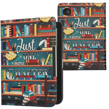 kwmobile Étui Compatible avec Kobo Clara BW/Colour Coque - Étui à Rabat magnétique Tablette eReader Similicuir avec Sangle - Multicolore