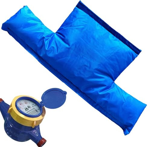 Water Meter Insulation Cover | Freeze Protection Water Meter Cover Double-Sided Heat Preservation Bag | Weatherproof Well Pump Covers, 3-Way Sprinkler Valve Cover for Outside Use in Cold Climates