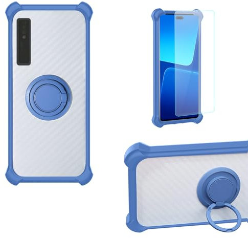 bojioderf Custodia Comaptibile per Onyx Boox Palma 2 ePaper eReader Case Custodia [ con 9H HD Vetro Temperato] Cover Supporto PC + Silicone CSKB-LAN