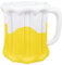 Boland- Opblaasbare bierpul Boccale di Birra Gonfiabile, Multicolore, 46 x 42 cm, 54229