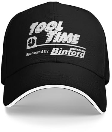 Unisex Tool Time gesponsert von Binford Tools Baseball Cap Männer Frauen Print Hip Hop Hüte Sommermode Kpop Rock Baseball Caps
