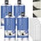 Multifunctional Ceramic Glue - Strong AB Super Glue for Porcelain, Pottery, Wood, Glass, Plastic, Shoe Repair, Waterproof, Heat-Resistant, Crack Repair Kit for Mugs, Dishes, Tiles Crafts (4Pcs)