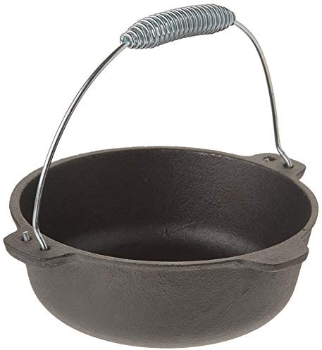 Old Mountain Pre Seasoned 2-Quart Dutch Oven with Flanged Lid, No Feet