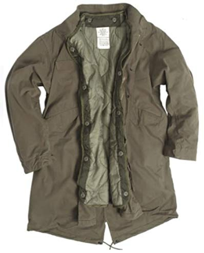 Mil-Tec Us Shell-Parka oliv M65 ohne Kapuze Gr.M