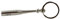 Schlüsselanhänger Baseballschläger aus Metall 7 cm