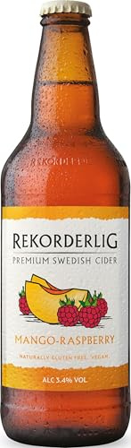 Rekorderlig Premium Mango and Raspberry Cider, 500ml