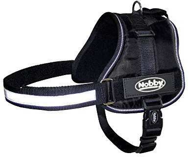 Nobby Geschirr SEGURO, schwarz Bauch: 45-60 cm, B: 25 mm, 1 Stück