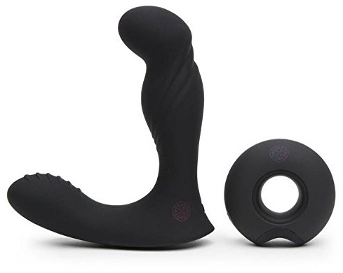 Lovehoney Mantric Remote Control Prostate Massager Toy for Men, Black | Waterproof, Rechargeable, Silicone, Adult Sex Toy, Discreet Design, Beginner Friendly, Perfect Gifts for Couples