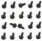 Lot de 20 vis de rechange pour manette PS4 DualShock 4