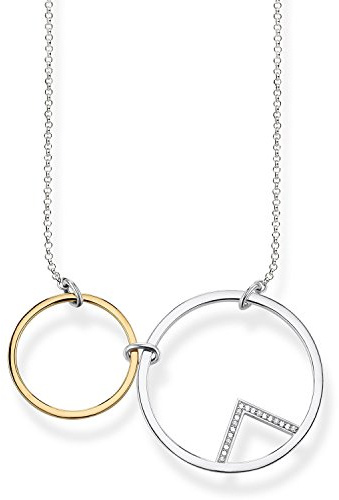 Thomas Sabo Damen-Ketten mit Anhänger & Anhänger 925 Sterlingsilber KE1753-414-7-L55v