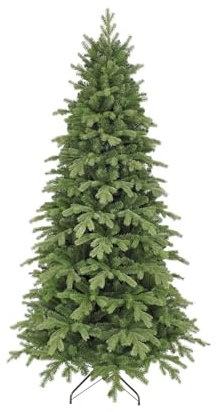 Triumph Tree Sherwood Weihnachtsbaum Slim gruen Tips 1116-h185xd107cm, 185