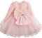 TTYAOVO Vestito da Maniche Lunghe per Feste di Compleanno per Matrimoni e Damigelle di Tulle 6-12 Mesi 04 Rosa
