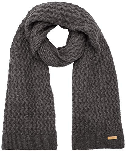 Barts Damen Patina Scarf Schal, Grau (Dark Heather 0019), One Size (Herstellergröße: Uni)