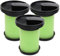 Leadaybetter Replacement Washable Foam Filters for Gtech Multi MK-2-ATF006, for Gtech Multi MK2 K9 Handheld Cordless Vacuum Cleaner Pack of 3