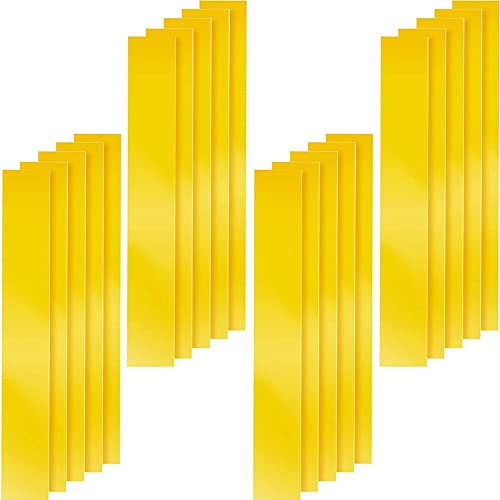 Dunlea 20Pcs Zero Space Woodworking Tape Miter Saw Tape for Miter Saw Table Saw PVC Adhesive Strips Positioning Wood Cutting
