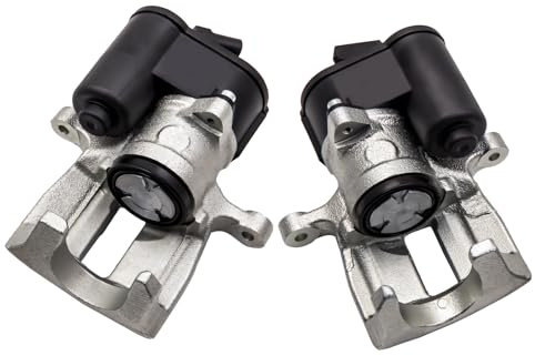 maXpeedingrods 2x Bremssattel Hinten für Vw Passat 3c B6 Cc 357 358 für Tiguan 5n für Sharan 7N für Q3 8UB 8UG Ersetzen Links 5N0615403 Rechts 5N0615404