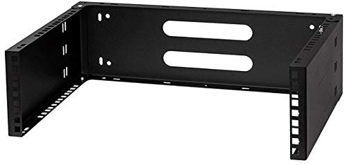 kab24® 19 Zoll Wandhalterung Wandkonsole schwarz 3HE
