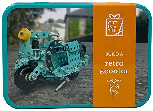 Apples to Pears Bauen Sie einen Retro-Scooter als Geschenk in einer Dose