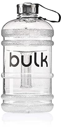 Bulk Gourde D'eau, Gourde de Sport, Clair, 2,2 Litres