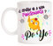 Taza de Cerámica para Mujer ¿ Quién va a a ser funcionaria ? Po Yo. Taza divertida de la frase del pollo famosa. Opositoras, oposiciones, estudiantes. Femenino