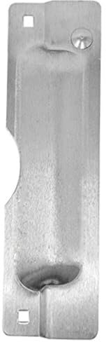 Latch Gard 3 inch x 11 inch LG110ZSF Latch Guard Security Plate with Door jamb pin Cut Out with Special Flush Fasteners