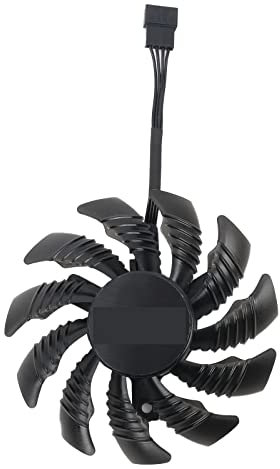 Youngran New 78MM T128010SU Cooler Fan Replacement Compatible For Gigabyte AORUS GeForce GTX 1060 1070 Ti Graphics Video Card Cooling PLD08010S12HH leisurely (Blade Color : 1 Pcs)