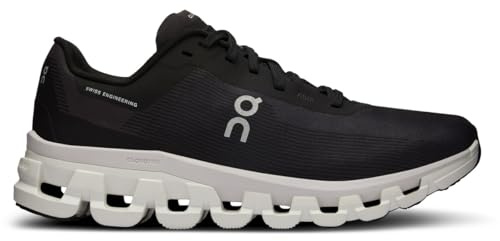 On Cloudflow 4 Womens - Black White - 36.5 EU
