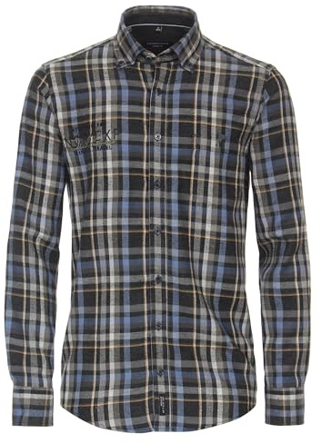 CASAMODA Freizeithemd Langarm kariert Casual Fit