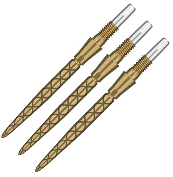 Target Darts Swiss Point Storm Diamond Dart Points (3er-Pack Spitzen) 26/30/35mm SP – Change Dart Point, Professionelles Dart-Zubehör