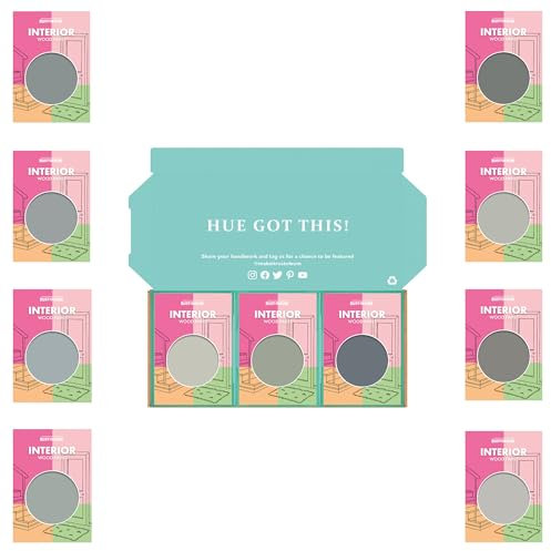 Rust-Oleum Interior Wood Paint in Satin finish - Dusky Greys Tester Box