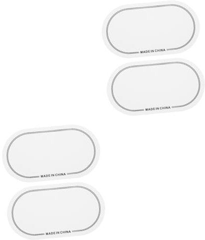 Toyvian 4stücke Nonslip Drumhead Patches Für Kickdrum Schutzpads Für Bassdrum Verlängert Die Lebensdauer Der Trommelfelle Einfache Installation Für Einzel Und Doppelpedal-setups