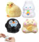Lot de 4 jouets sensoriels anti-stress pour enfants, motif de taba, pingouin, hamster, lapin, jouet sensoriel pour enfants, jouet sensoriel