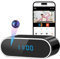 UYIKOO Telecamera Nascosta WiFi, 2,4G/5G Telecamera Spia Orologio 120°, Senza Fili Spy Cam Microcamera Spia 1080P HD con Visione Notturna Rilevamento del Movimento Tuya APP