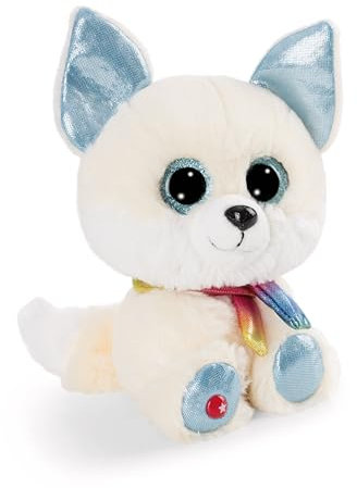 NICI GLUBSCHIS Kuscheltier Schneefuchs Nounuk 15cm – weiß – Weiches Plüschtier – niedliches Stofftier zum Kuscheln & Spielen – tolle Geschenkidee für Kinder & Erwachsene – 62189