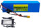 GNIUBBDB 48V 48Ah E-Bike Lithium Ion Battery Pack with 54.6V 2A Charger 13S3P Electric Bicycle Scooter Battery Built-in BMS for 250W 300W 350W 500W Motor XT90 Plug