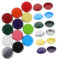 VALICLUD 60Pcs Double Sided Colored Bottle Caps for DIY Wall Art Crafting Supplies for Unique Home Decor and Creative Projects Colors Each Fun Puzzle and Art