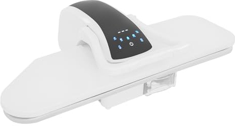 JJsdwin Professionelle Dampfbügelpresse, Intelligente Dampfpresse mit Wasserreservoir, Große Dampf-Bügelpresse für Privaten und Gewerblichen, 36 in, Weiß