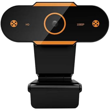 Générique Web Camera - USB Camera for Streaming, Driver-Free USB Cameras Easy to Setup Laptop Webcam | Components & Accessories with Auto Focus Function, Wide Viewing Angle for Desktop, Laptop, PC