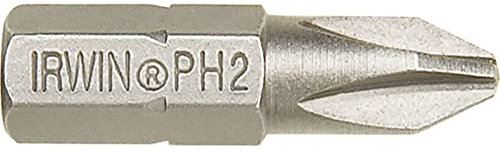 Screwdriver Bits Phillips PH1 25mm (Pack 2)