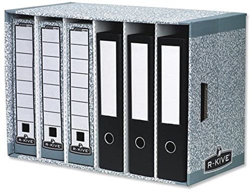 BANKERS BOX 5 System File Store Module, Grey, One Pack of 5