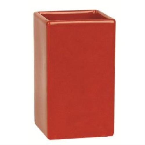 Spirella Bicchiere Porta spazzolini retrò Rosso